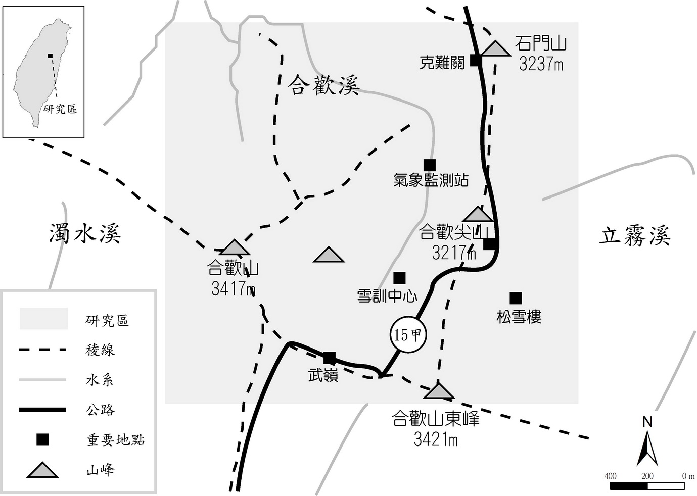 High Mountain and Climate Research of Hehuan Moutain