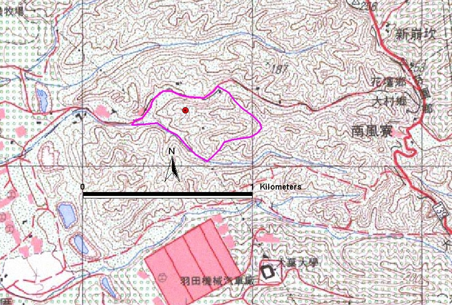 八卦山斷層範圍區