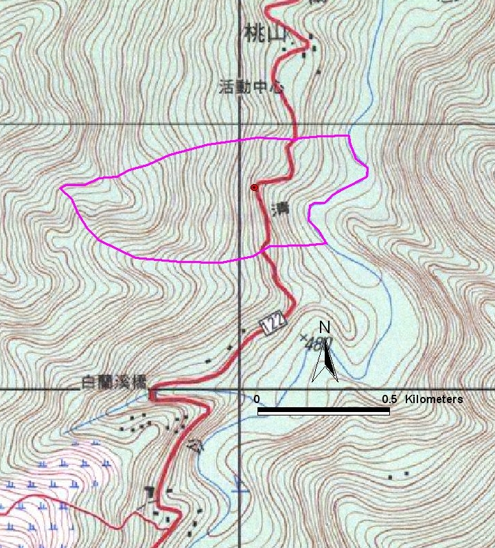 南清公路46K背斜
