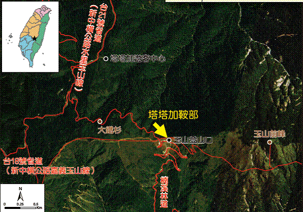 塔塔加鞍部