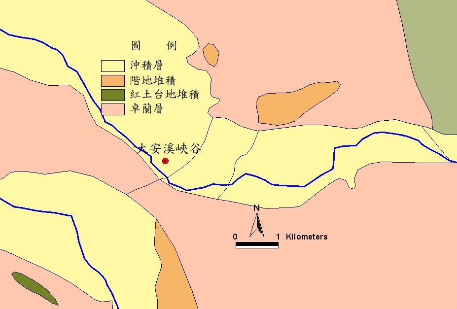 大安溪峽谷