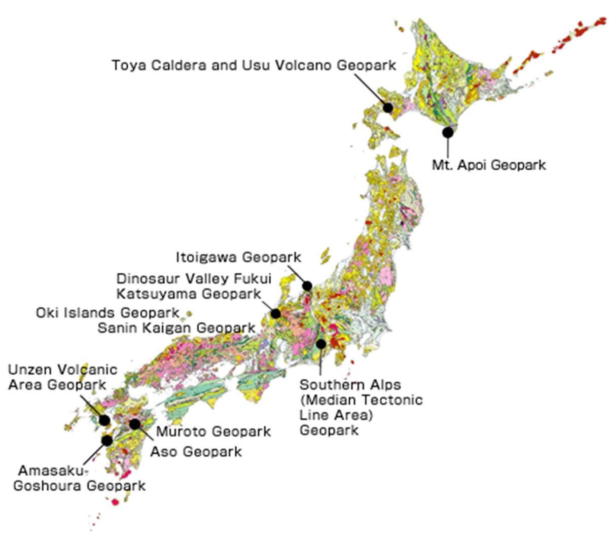 日本地質公園網絡