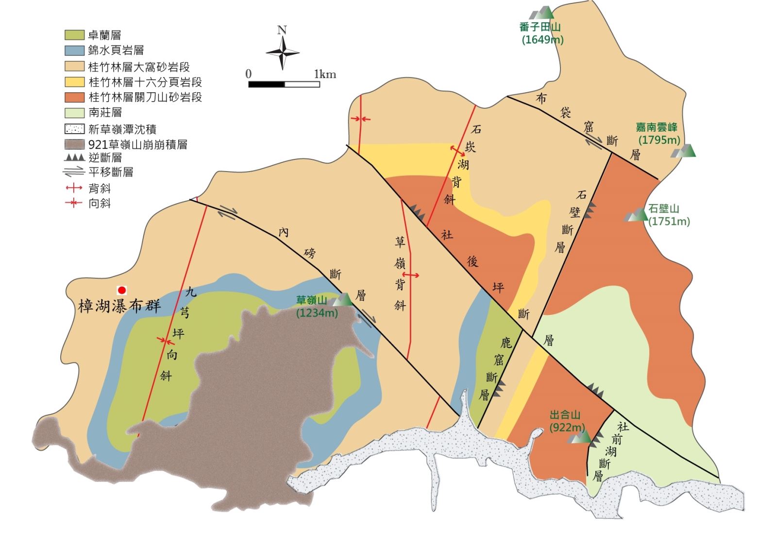 樟湖瀑布群