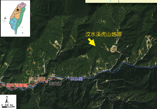 汶水溪虎山地景