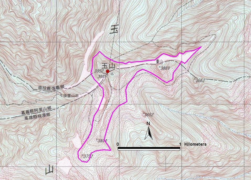 玉山主峰