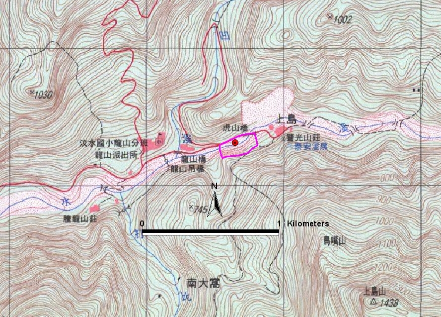 虎山褶皺