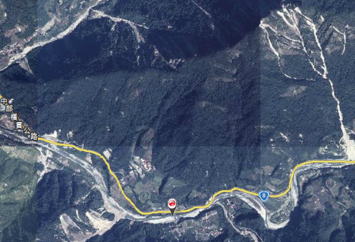 裏冷白冷層砂岩