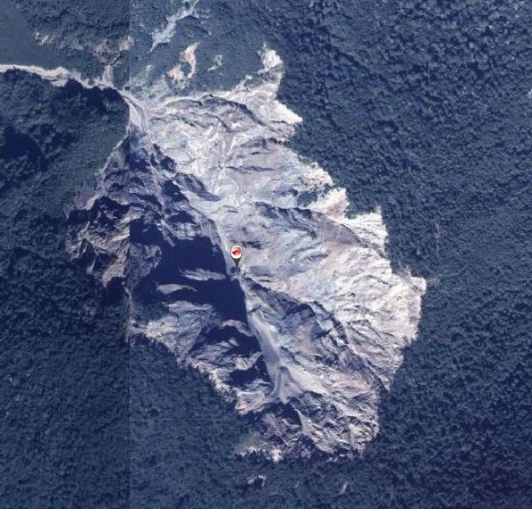 觀霧中山白冷層剖面