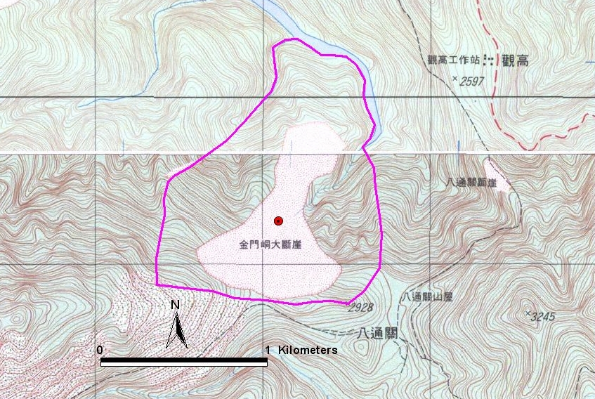 金門峒斷崖