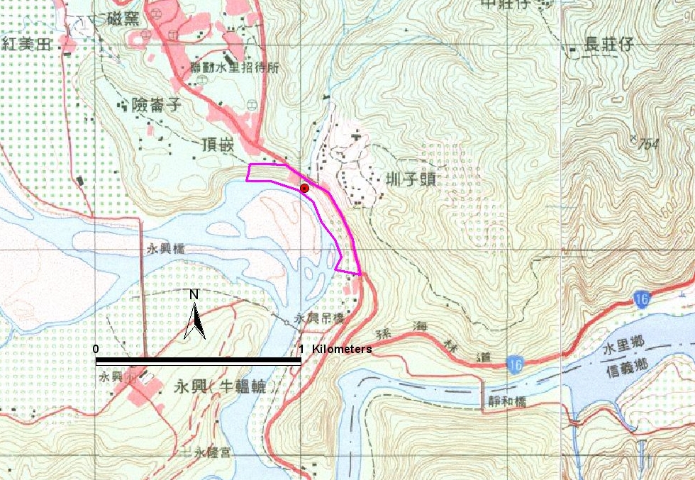 頂崁向斜